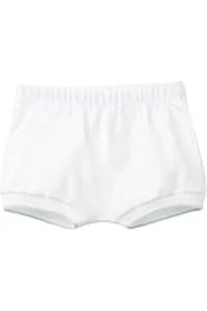 Benetton Short 3f9ha900f Pantalones Cortos, Color Blanco, 12 Meses Unisex bebé