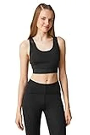 Koton Back Pocket Detail Sport Bra Sujetador, , M Mujeres