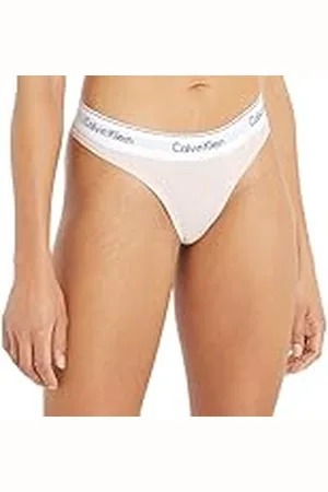 Calvin Klein Thong 0000f3786e Tangas, Rosa (Nymphs Thigh), S Mujer