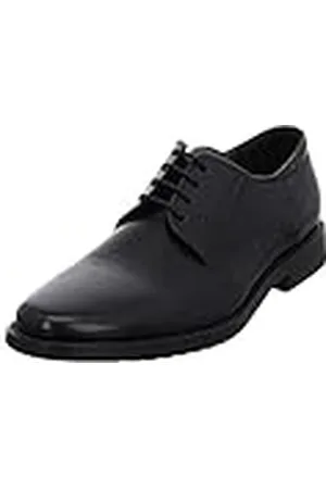 Salamander Adam, Zapatos de Cordones Derby Hombre, Negro (Black 1), 45 EU