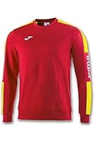 Joma 100801.609 Sudadera, Hombre, Rojo/Amarillo, S