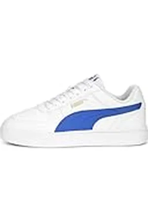 PUMA CAVEN JR, Zapatillas, White-Royal Sapphire Gold, 38.5 EU