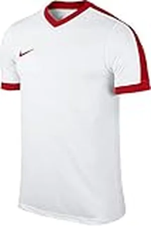 Nike SS Striker IV JSY Camiseta del Fútbol, Hombre, Blanco/University Red, M