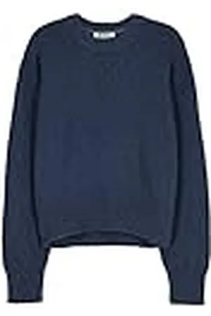 ECOALF Jersey Mujer Primrosealf, de Algodón Orgánico y Lino, con Cuello Redondo, Jersey de Algodón, Cómodo y Versátil, Jersey de Punto, Talla XS, Color