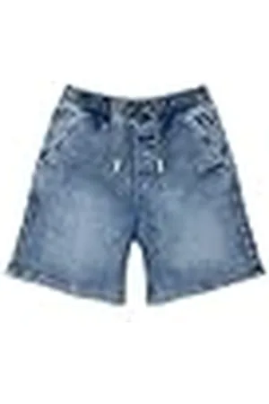 QS by s.Oliver Junior 2139944 Bermudas Vaqueras con Cordón, , 122 cm para Niños