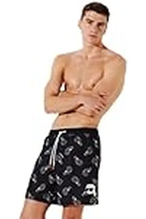 Karl Lagerfeld Ikonik 2.0 AOP Med Boardshorts, , M Hombres