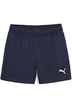 PUMA TeamGOAL Training Short Wmn, Pantalones Cortos de Punto Adultos Unisex, Navy- White-Persian Blue, 658645