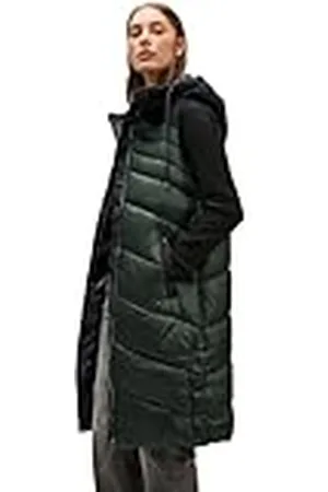 Street one A220195 Chaleco Acolchado Largo, , 38 para Mujer