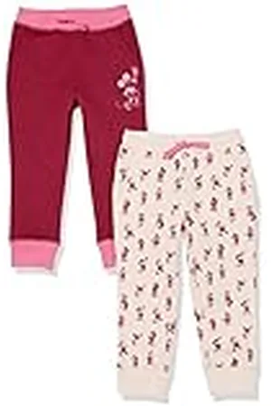 Amazon Disney | Marvel | Star Wars | Princess Pantalón Deportivo Jogger de Forro Polar Niña, Pack de 2, , 9 años