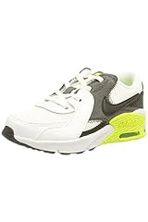 Nike Air MAX Excee (PS), Zapatillas para Correr Unisex niños, White/Black-Iron Grey-Volt, 28 EU