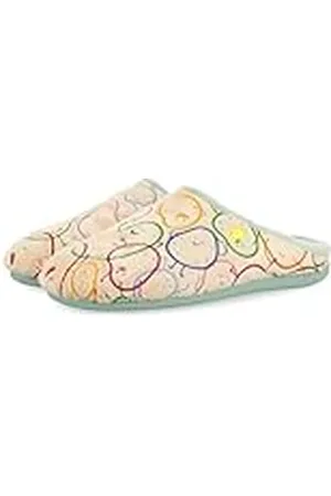 HOT POTATOES TAASTRUP, Slipper Mujer, Beig, 40 EU