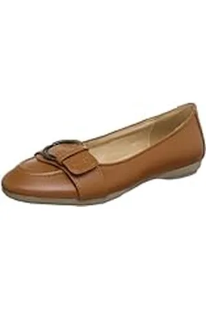 Andrea Conti 0595522 - Bailarinas para Mujer, Color marrón, Talla 41