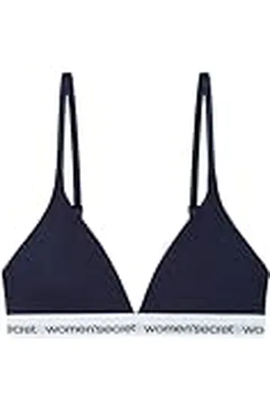 Women secret Top Logo Sujetador, , S para Mujer