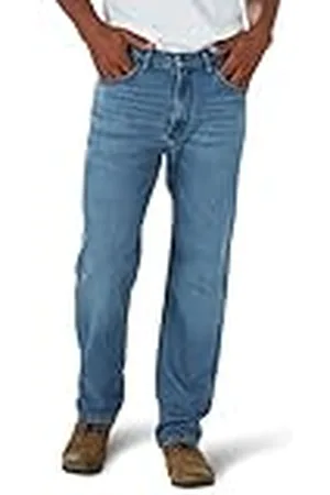 Wrangler Pantalones de Mezclilla de Ajuste Regular para Hombre, , 34W x 29L