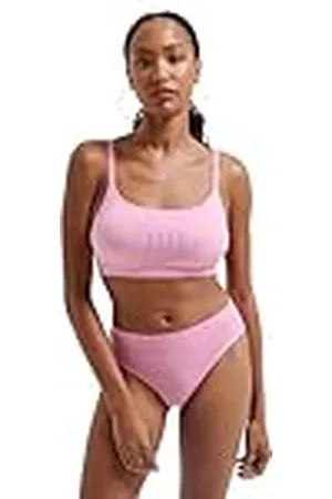 Juicy Couture Juicy Diamante Bralette & High Leg Brief Juego de lencería, , Talla única (Pack de 44) Mujeres