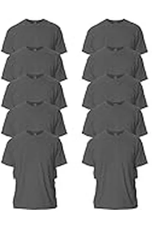 Gildan Camiseta de Ultra Cotton, Estilo G2000, T-shirt para Hombre, , S (Paquete de 10)