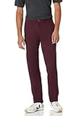 Amazon Pantalón Chino Elástico Informal Corte Deportivo (Disponible en Tallas Grandes y Largos Especiales) Hombre, , 36W / 30L