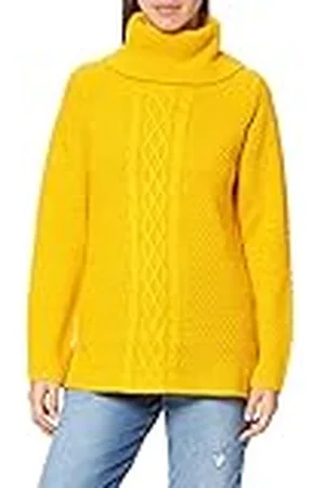 Blue Seven Damen Rollkragenpullover Chicago Lights Suter Pulver, , 44 para Mujer