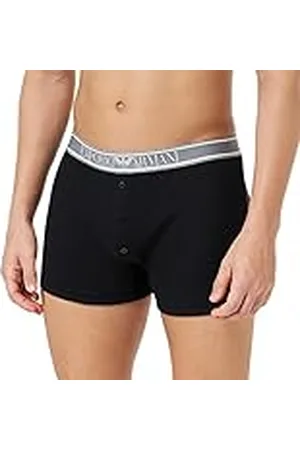 Emporio Armani Boxer Ribbed Stretch Cotton, Boxer Shorts para Hombre, , M