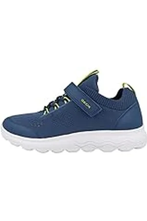 Geox J SPHERICA Boy, Zapatillas para Niños, Avio/Lime, 28 EU
