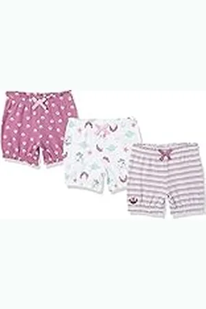 Amazon Disney | Marvel | Star Wars | Princess Pantalones Cortos Bombachos Bebé Niña, Pack de 3, , Prematuro