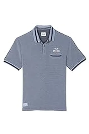 Oxbow N1NESSAM - Polo de manga corta para hombre, azul (Báltico), S