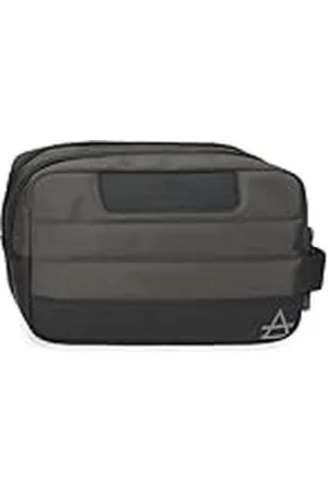 Adept Dmas Neceser Dos Compartimentos Adaptable Gris 26x16x12 cms Poliéster