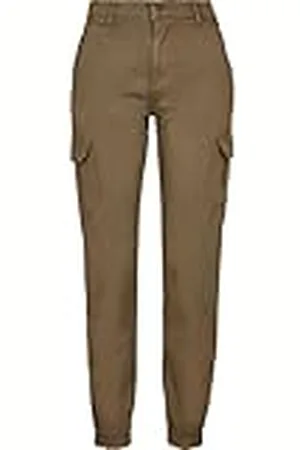 Urban classics Ladies High Waist Cargo Pants, Pantalones, Mujer, , 27