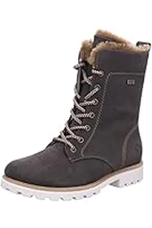Remonte D8476, Botas para Nieve Mujer, Smoke/Steppe / 45, 37 EU