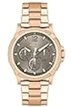 HUGO BOSS Reloj Analógico de Cuarzo Multifunción para Mujer Colección #Impress - FOR Her con Correa de Acero Inoxidable de Oro Rosa - 1540136