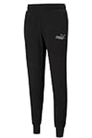 PUMA ESS Small Logo Sweatpants TR cl, Pantalones de Punto Hombre, Black