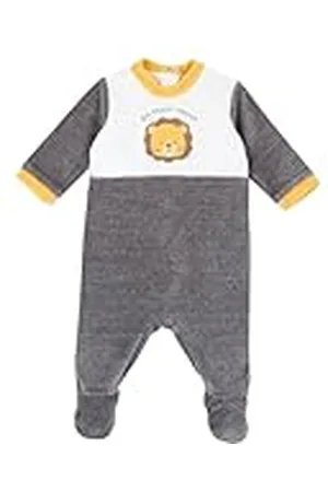 chicco Mono de Chenilla Con Abertura En Rótula, Bebé-Niños, , 3 meses, Diseñado en Italia