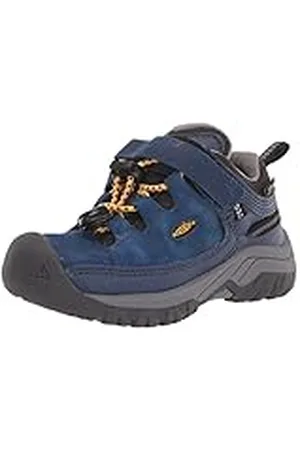 Keen Targhee Low Waterproof, Botas para Senderismo, Blue Depths/Forest Night, 31 EU