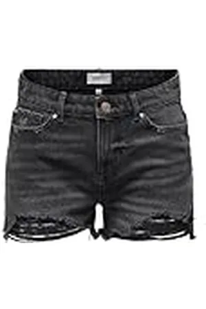ONLY Onlpacy HW Dnm Shorts Noos Pantalones Cortos, Claro (Denim), XL para Mujer