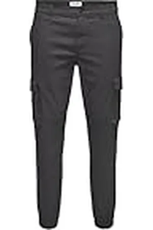 Only & Sons Onscarter Life Cargo Cuff 0013-Pantalón Noos Pantalones, , 30W x 32L para Hombre