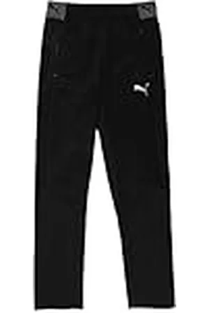 PUMA FtblNXT Pant Jr Pantalones, Niños, Negro Black/Red Blast, 164