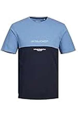 JACK & JONES JACK&JONES JUNIOR Jjeryder Blocking tee SS Sn Jnr Pantalones Cortos Chinos, , 116 para Niños