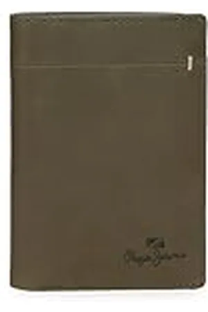 Pepe Jeans Staple Cartera Vertical con Monedero 8,5x11,5x1 cms Piel by Joumma Bags