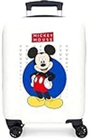 Disney Oumma Mickey Enjoy The Day Maleta de Cabina 33x50x20 cms Rígida ABS Cierre de combinación Lateral 28,4L 2 kgs 4 Ruedas Dobles Equipaje Mano