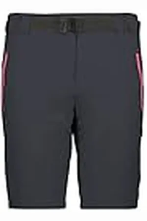 CMP Bermudas elásticas para mujer, Antracite-Fragola, L
