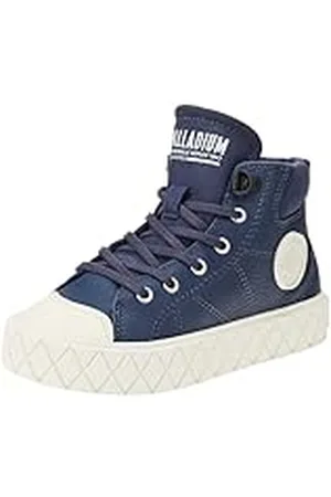 Palladium Ace Kids Lo Cuff, Zapatillas, Azul, 33 EU