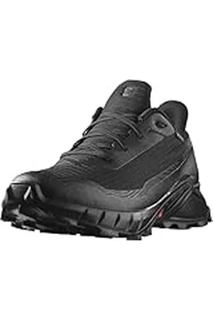 Salomon Alphacross 5 Gore-Tex Zapatillas Impermeables de Trail Running para Mujer, Agarre potente, Protección frente al agua y el clima, Comodidad duradera, Black, 38 2/3