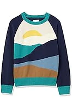 Amazon Jersey con Cuello redondo - colores interrumpidos Niño, , 2 años