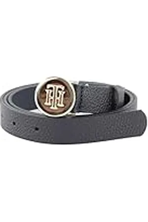 Tommy Hilfiger TH New Round 2.5 cinturón, Desert Sky, 75 para Mujer