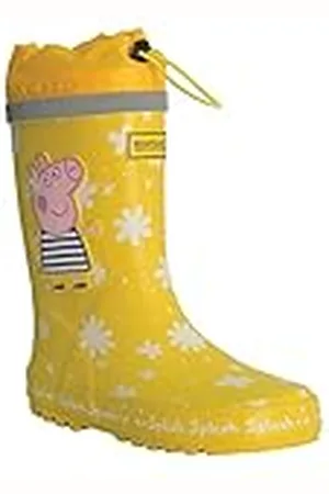 Regatta Peppa Pig - Goma Splash Welly con cordón ajustable