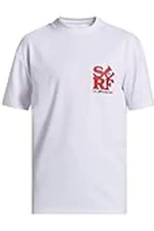 Quiksilver Everyday Surf - Camiseta de Surf de Manga Corta con Protección Solar UPF 50 para Chicos 8-16