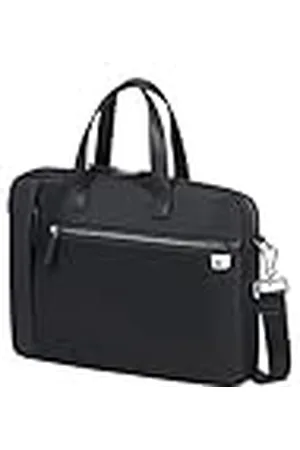 Samsonite Eco Wave - Bolsa de laptop de 15.6 pulgadas con 1 Compachamiento, 39 cm, 10 L, negro (negro)