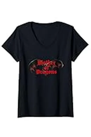 Game of Thrones Mujer Mother of Dragon Camiseta Cuello V