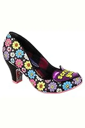 Irregular Choice Frenemy, Oxford Mujer, Black, 36 EU