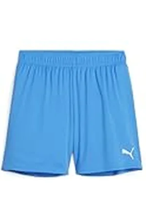 PUMA TeamGOAL Shorts Wmns, Pantalones Cortos de Punto Adultos Unisex, Ignite Blue- White, 705754